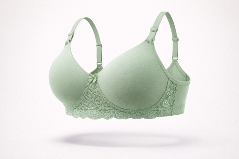 NOKS BLISSFUL Padded Bra with Net Women T-Shirt Lightly Padded Bra