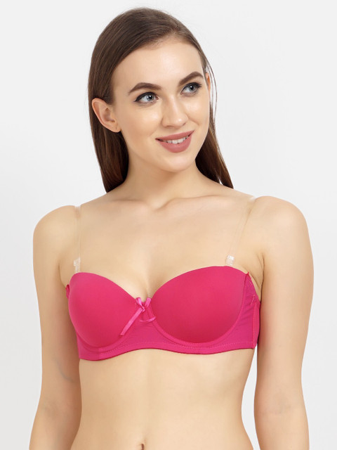 JMT Wear Push Up Bra Padded Underwire Convertible Multiway