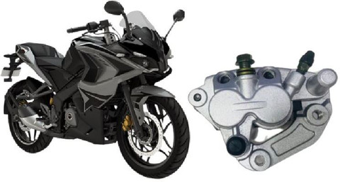 AUTOPLEX Front Disc Brake Caliper For Pulsar 200 Silver Brake