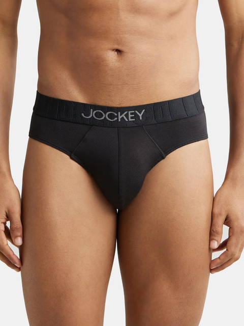 JOCKEY Men IC31 Supima Cotton Elastane Stretch Brief Buy BLACK