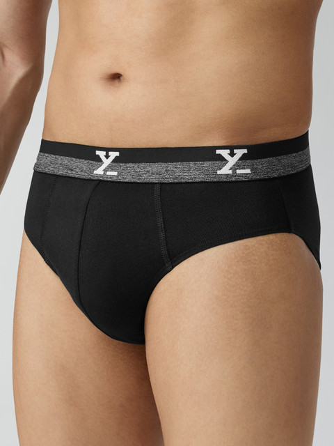 XYXX Men Nova IntelliFresh Cotton Grey Brief - Buy XYXX Men Nova