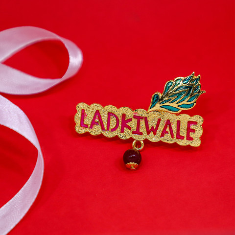 Wedding Brooch Ladkiwale Brooch Online ADF Ladkiwale Gold Plated