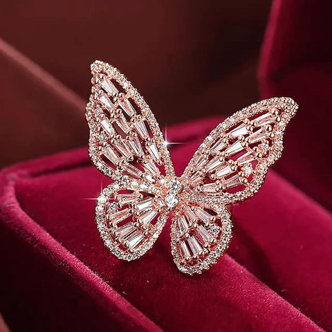 THANU'S CRAFT Rosegold Butterfly Brooches Saree wedding Engagement Dress  brooch for women Brooch Price in India - Buy THANU'S CRAFT Rosegold  Butterfly Brooches Saree wedding Engagement Dress brooch for women Brooch  online