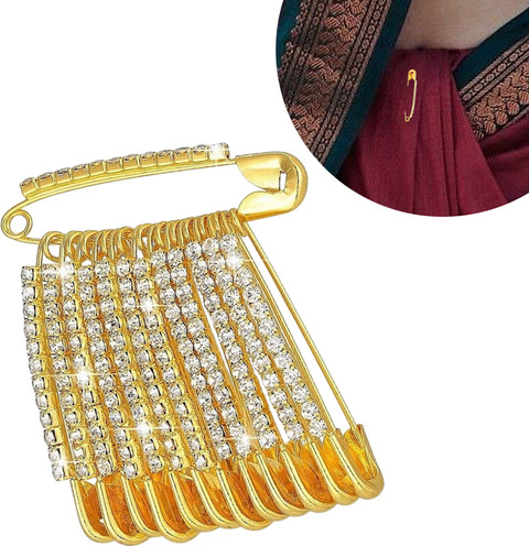 VAMA Brooches Saree Sari safety pin Brooch Price in India Buy