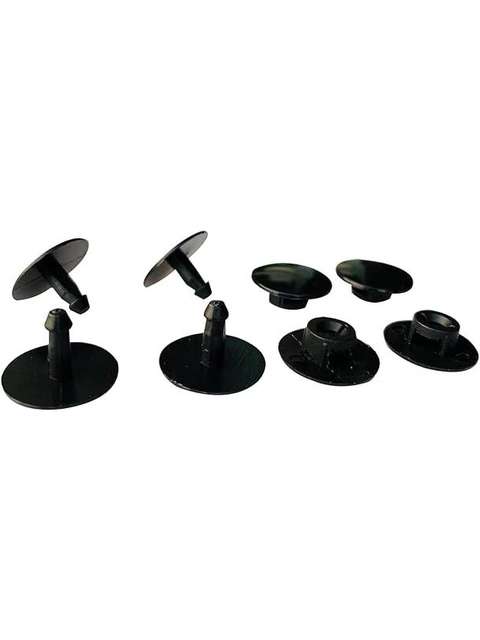 Manvikram MKRM Black Rivets Pack of 5 Shoe Care Kit - Image 10