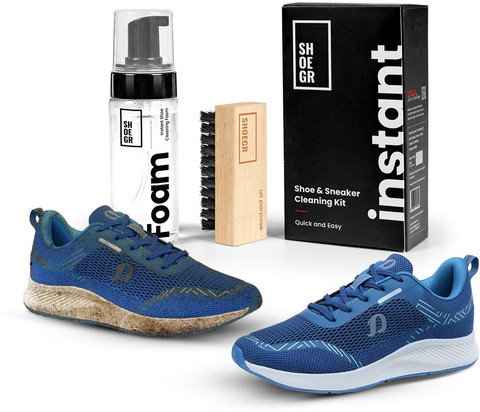 SHOEGR Instant Shoe Cleaning Kit For Sneakers, Sports, Suede