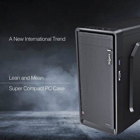 FINGERS Opulent Micro ATX Cabinet with USB Ports Compatible