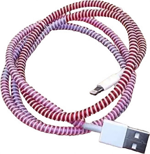 FreshDcart Spiral Cable Wrap Protector Earphone Cable Saver Winder