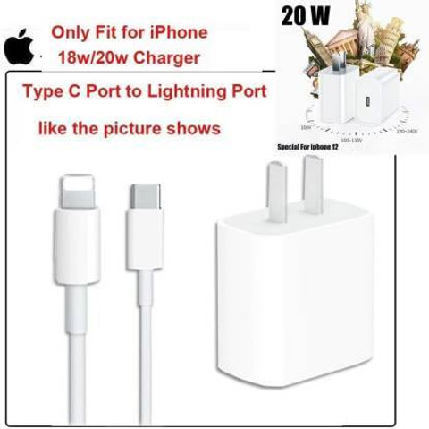 Apple 20w Usb Apple Iphone 11 18w Charger Mozzen Charger Cover For