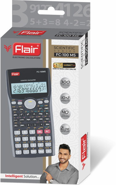FLAIR 100 MS FC Desktop Series 10+2 Digits 300