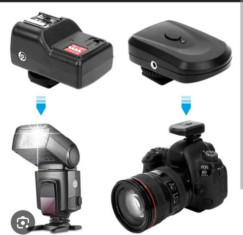 Vinayakart 16CH Wireless Remote Radio Flash Speedlite Trigger and