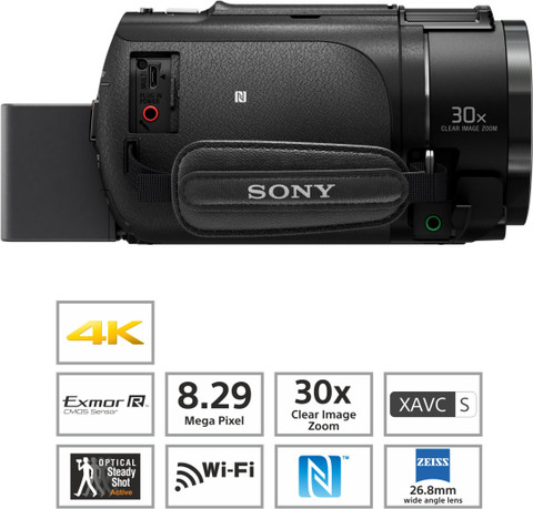 Sony 4k Best Buy Handycam SONY FDR Series FDR-AX43A Camcorder