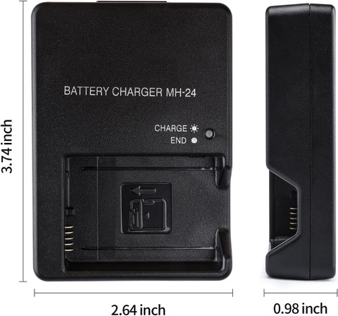 Schsteindar Charger for Nikon D3500, D5600, D3300, D5100, D5500