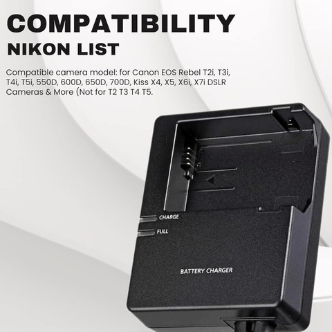 Dslr Camera Battery Not Charging DIGICLIMBER Original Combo LPE-8 - Main Image