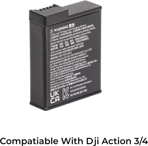 dji Osmo Action 3/4 Camera Battery Battery Grip Price in India