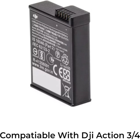 dji Osmo Action 3/4 Camera Battery Battery Grip Price in India
