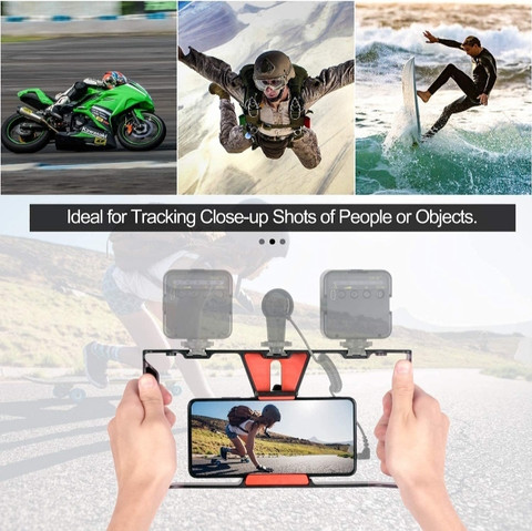 Vlogging Rig TECHGEAR Smartphone Video Rig,Filmmaking Recording Vlogging Rig Case ...