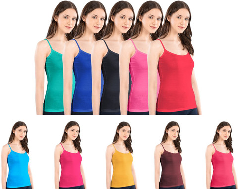 トップス janesmith FLOWER UP DOWN CAMISOLE INDIAN FLOWER Women Camisole - Buy INDIAN FLOWER Women Camisole