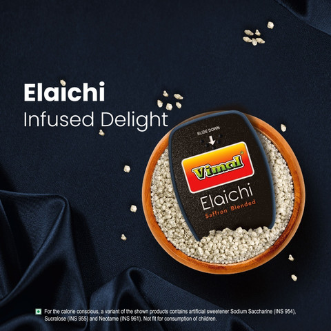 does vimal elaichi contain tobacco VIMAL Elaichi Saffron Blended|Premium|Elaichi Dana|Silver CardamoM(5.75gm  Each) Silver Coated Elaichi Mouth Freshener Price in India
