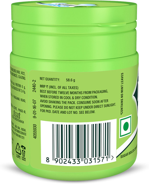 Doublemint Chewy Mint Pot| Peppermint Flavor Chewy Mints | Instant