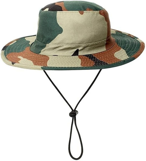 Zonkar Unisex Army Cotton Summer Round Cap Camouflage Hat Men Women Summer  Sun Sports/Regular Cap Cap