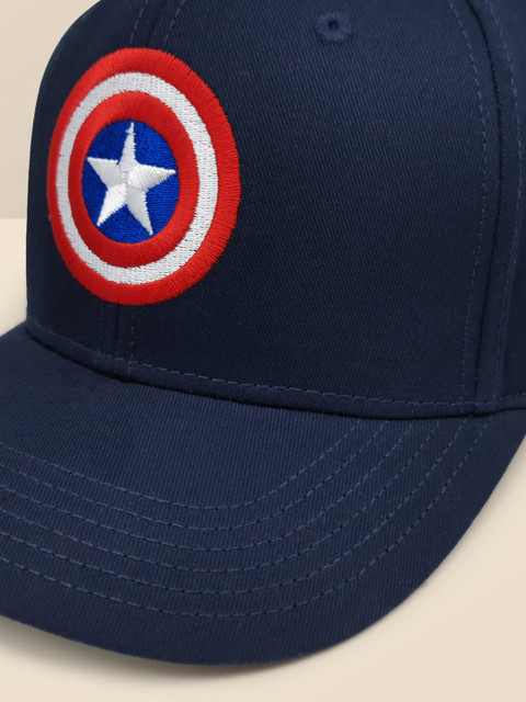Captain America By Free Authority Printed Sports/Regular Cap Cap