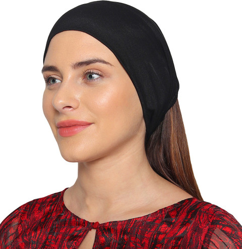 MONATI Solid Women's Underscarf Tube Type Four Way Stretchable