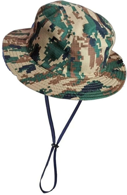 Zonkar Unisex Cotton Summer Round Cap Camouflage Hat Men Women Summer Sun  Printed Sports/Regular Cap Cap
