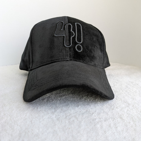 FOUR FACTORIAL 4! 3D Embroidered Super Suede Baseball Cap For Men