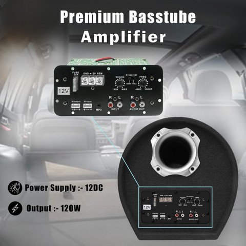 Powerlink 12V Dual Channel 120W Car Multi Channel Amplifier Stereo