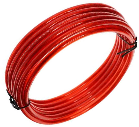 13-HI-13 0.9m 8GA transparent red color wire BOSS audio Amplifier