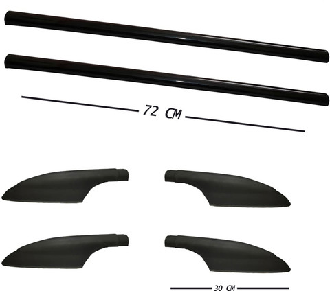 Acto CAR ROOF RAIL FOR UNIVERSAL FITMENT HYUNDAI CRETA Car Beading