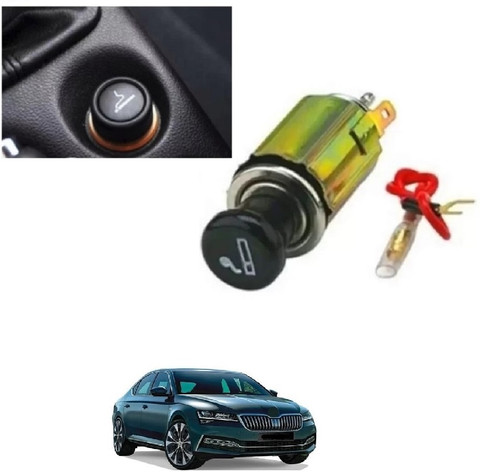 Suprozo Socket Car Lighter Universal Fit Suitable for S K O D A Superb Car Cigarette  Lighter Price in India