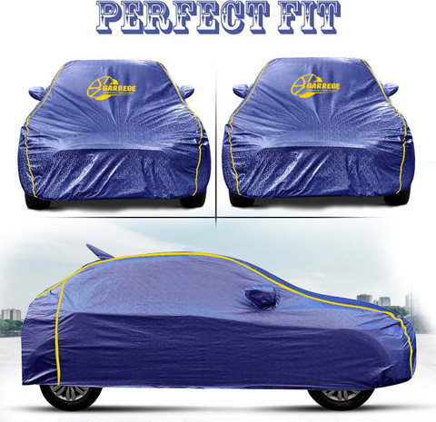 GARREGE Car Cover For Kia Sonet (With Mirror Pockets) Price in