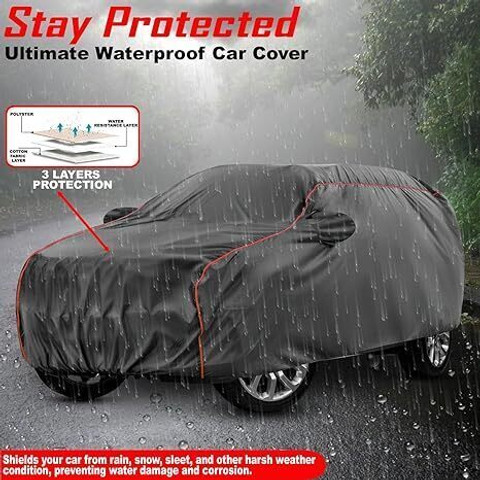 Telescope Car Cover For Datsun redi-GO (With Mirror Pockets) Price