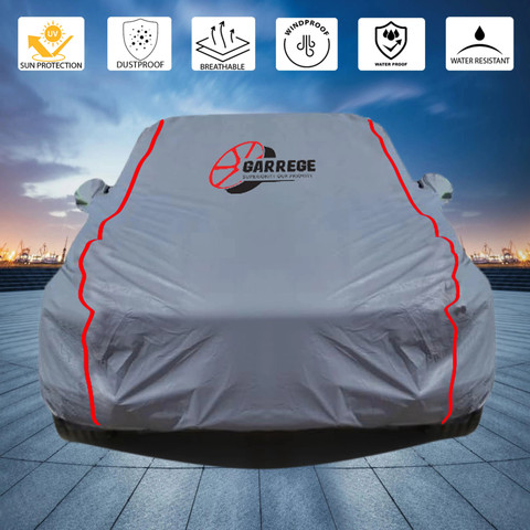 GARREGE Car Cover For Tata Tiago (With Mirror Pockets)