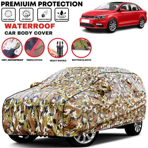 LE PRA Car Cover For Volkswagen Vento, Vento TSI Comfortline AT, Vento  TSI Highline AT, Vento TSI Highline Petrol, Vento TSI Highline 