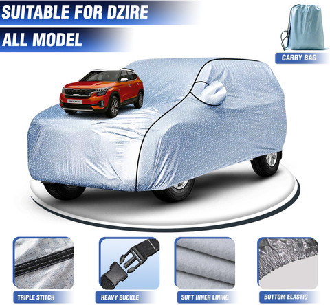 Yearwell Car Cover For Kia SELTOS (With Mirror Pockets) Price in