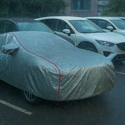 GOSHIV-car and bike accessories Car Cover For Datsun Go Plus A