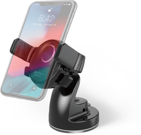 Toreto Car Mobile Holder for Windshield, Dashboard Price in India - Main Image