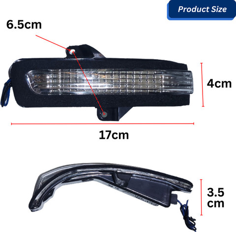2x Smoke LED Wing Mirror Turn Signal Lights For Suzuki Swift 2010-2017 – Dynamic Sequential