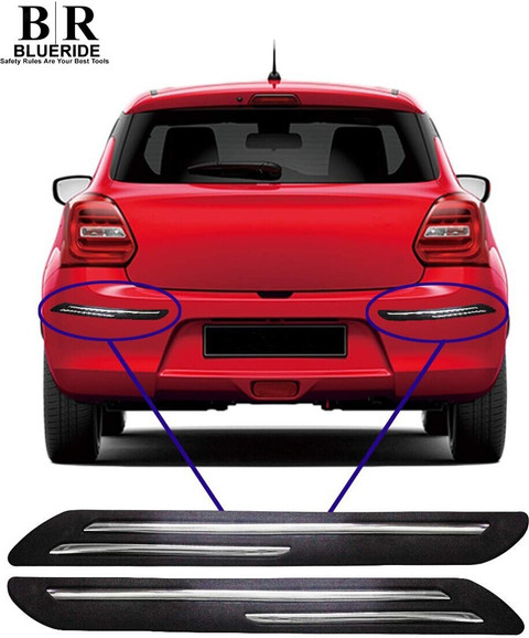 ZIMBER Rubber, Stainless Steel Car Bumper Guard Price in India