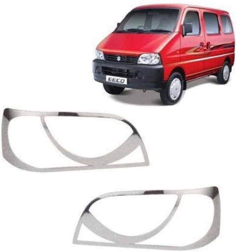 SNTP 2Pcs Head Lamp/Light Chrome Cover For Eeco 2010-Present