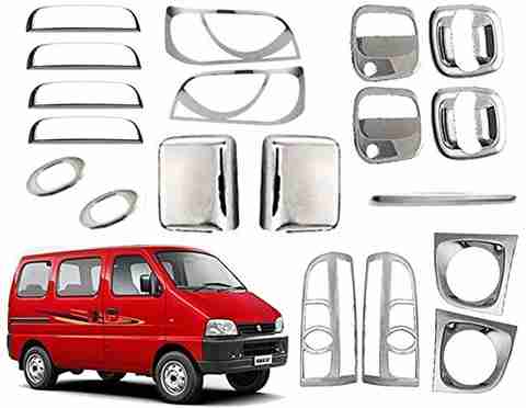 SNTP Exterior Full Chrome Accessories Combo Kit Compatible with