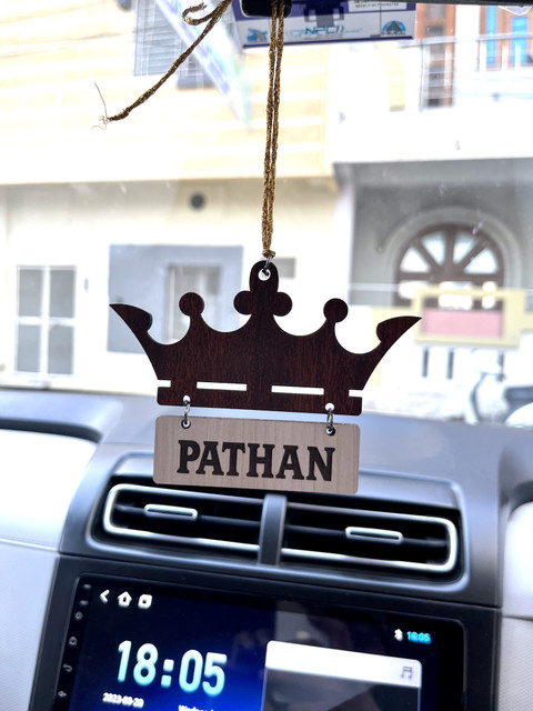 UNIQUE ART PATHAN Car Rear View Mirror Decoration Accessories Car