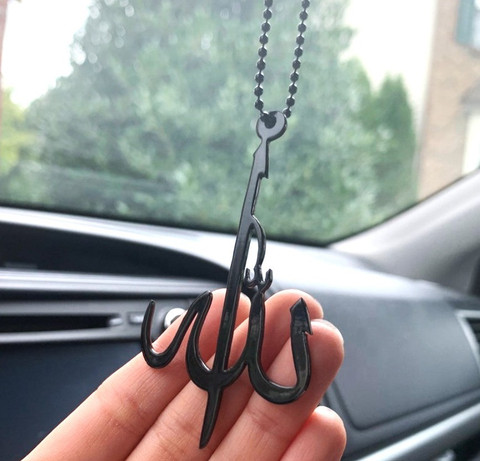 EliteAuto Premium Muslim Pendant Style Islamic Allah Car Mirror