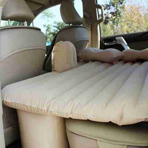 Soflin Car Bed_ Air Bed Travel Sleeping Back Seat Comfortable Vehicle Car  Inflatable Bed (Universal For Car) Car Inflatable Bed