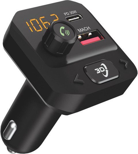 Portronics Car Bluetooth Device with FM Transmitter, Car