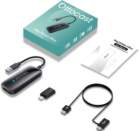 Ottocast Play2Video Ultra wireless android auto/Carplay 4+32GB