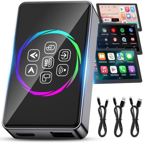 Etzin Multimedia Car Smart Box, Android 13.0, Carplay Ai Box,HDMI